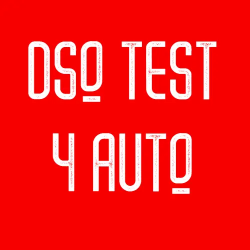 DSO TEST 4 AUTO